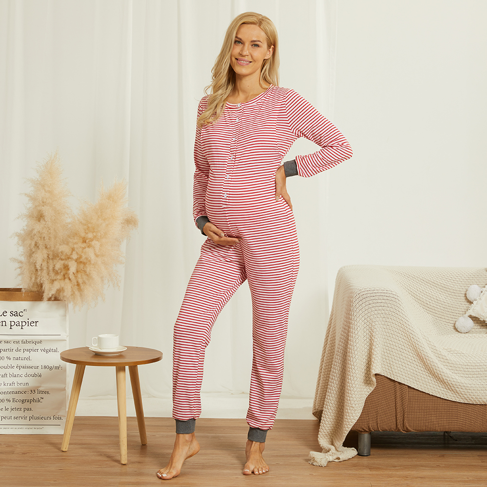 Pijama Maternal Amamantar Futura Mama Lactancia