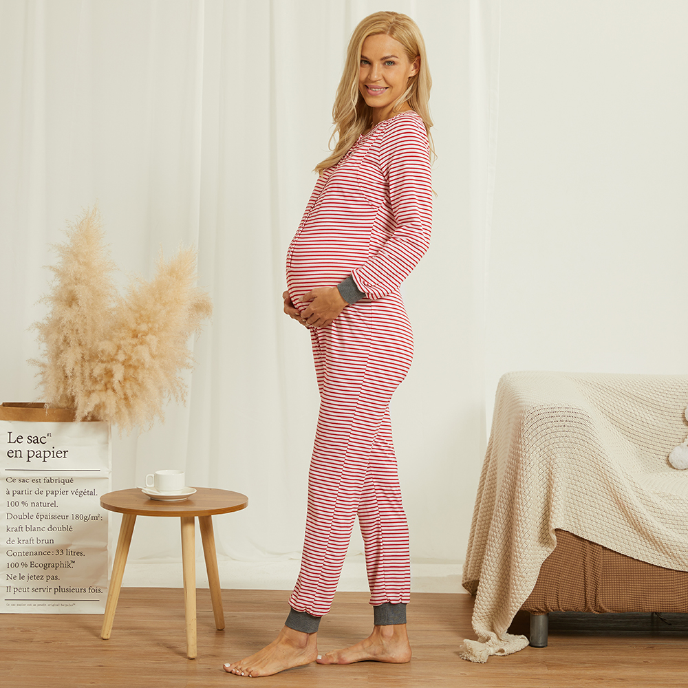 Pijama Maternal y de Lactancia Sol Mora – Madremia