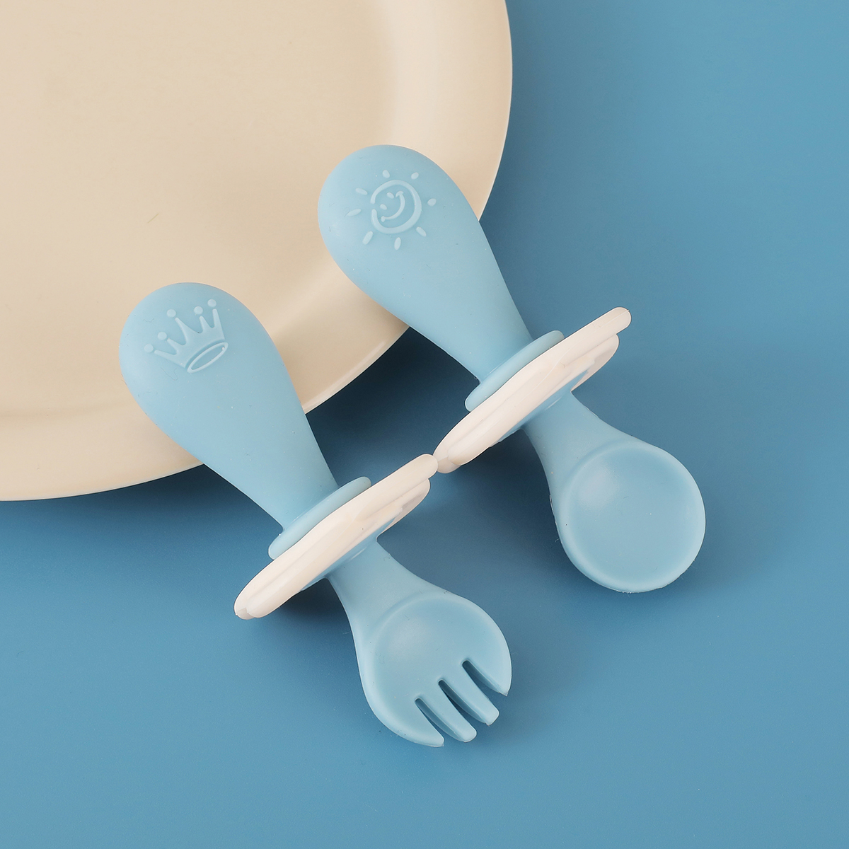 Tenedor+cuchara para bebé - Kuna Matata